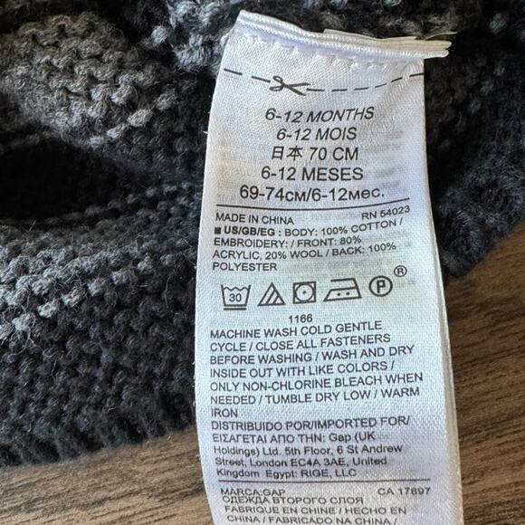 Baby Gap Disney Mickey Mouse sweater, 6-12 months - Picture 5 of 6